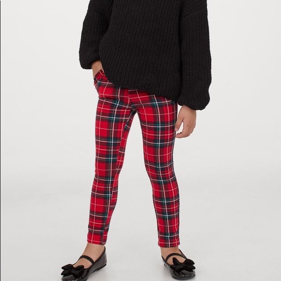 checkered yoga pants